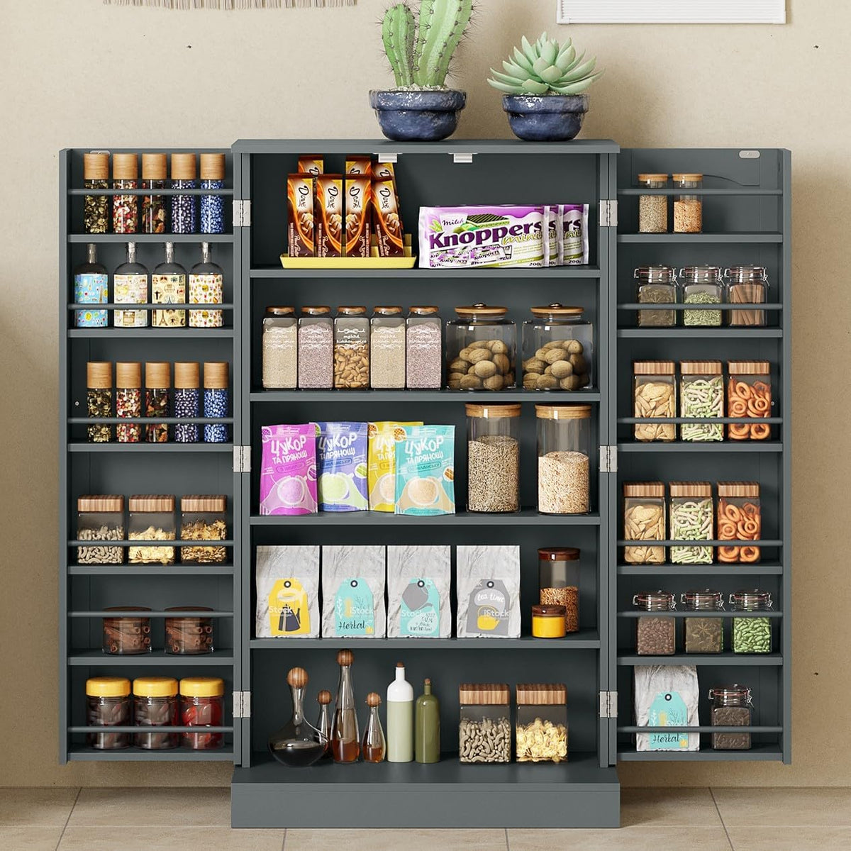 Mueble Organizador Multiuso con Puertas