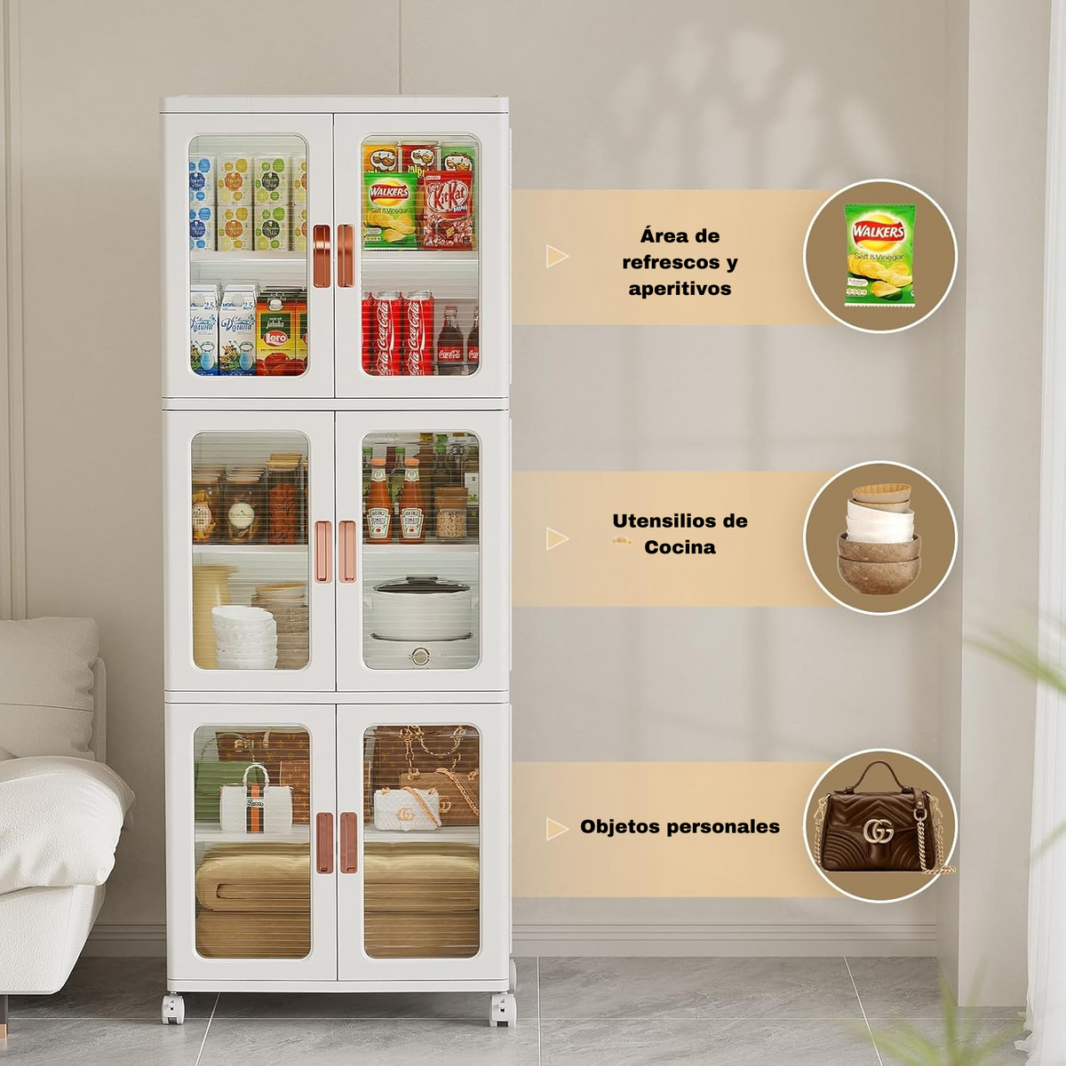 Organizador Plegable con Ruedas