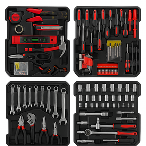 Set Herramientas 187 Pzs Maletín Aluminio