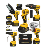 Kit 5 en 1 Multifuncional con Batería 48V – Potencia y Comodidad para tu Taller