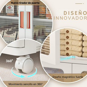 Organizador Plegable con Ruedas