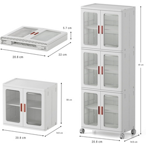 Organizador Plegable con Ruedas
