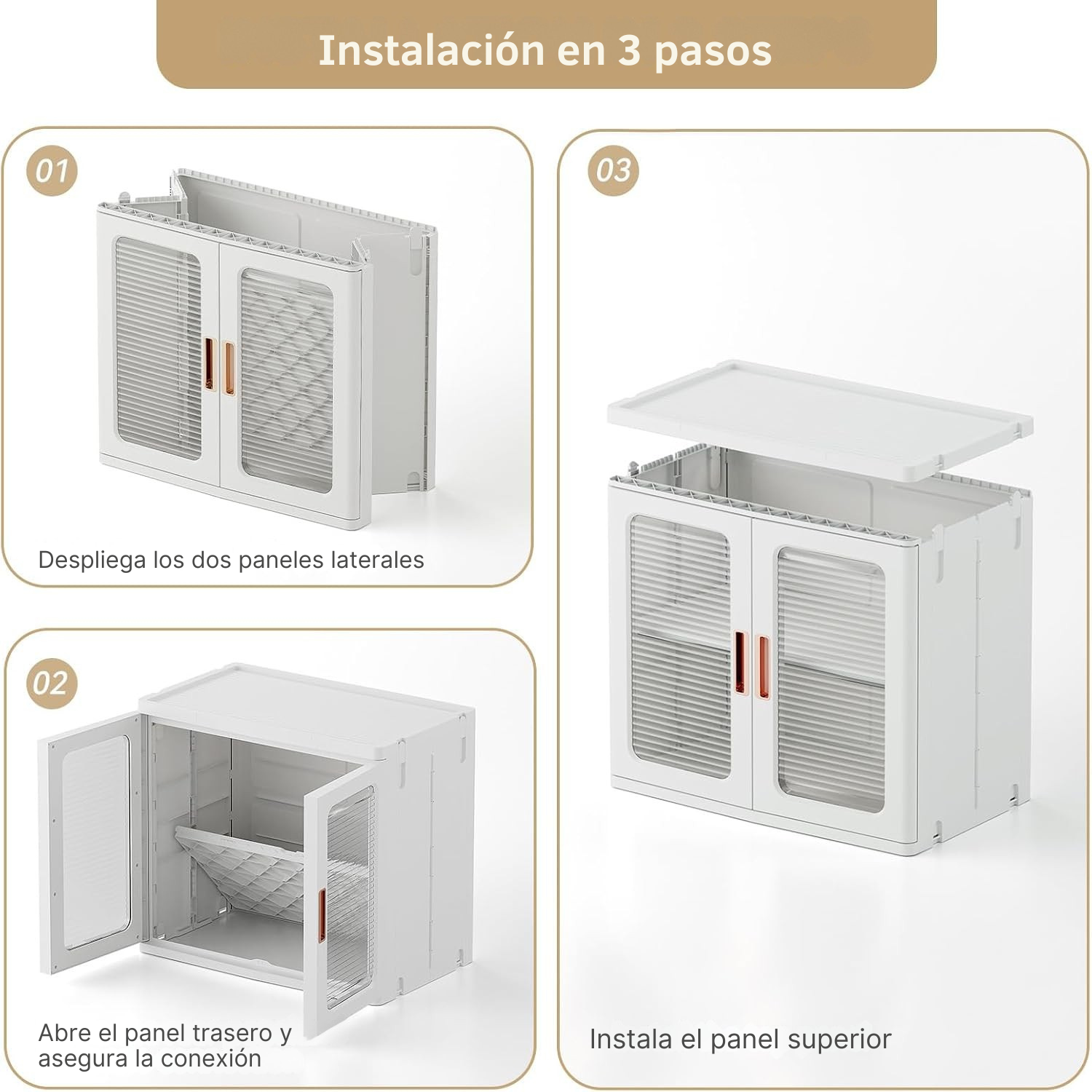Organizador Plegable con Ruedas